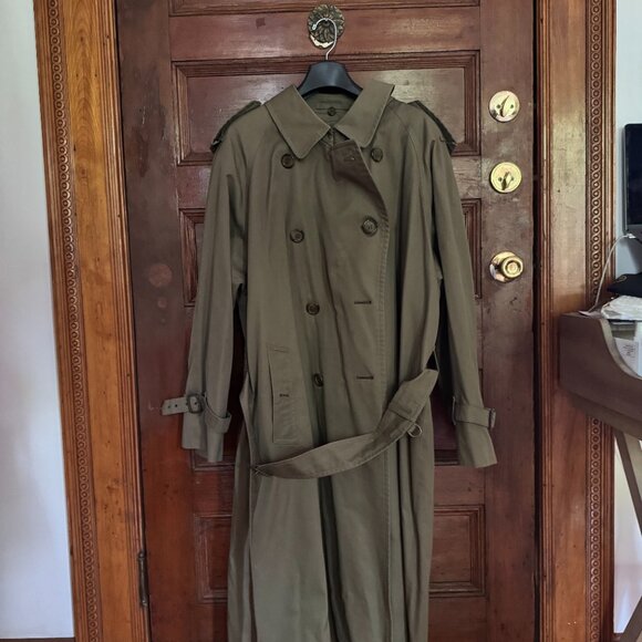Vintage Burberry Double Breasted Trench Coat - Picture 3 of 12
